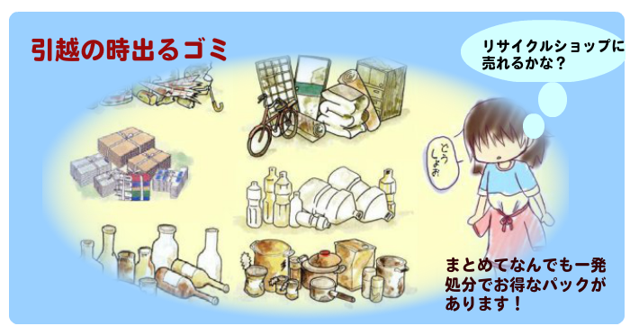 不用品・引越し