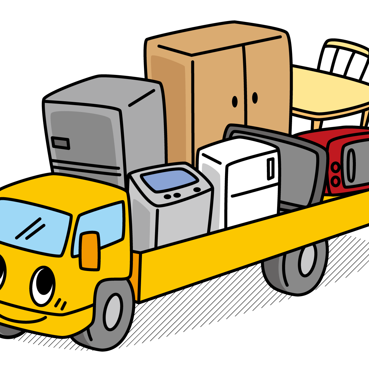 札幌不用品回収個別料金